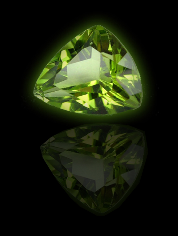 Peridot <BR><font size=2 color=57840D><i>Stone of Lighness and Beauty</i></font>